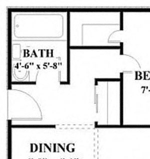 1 Bedroom Option A2